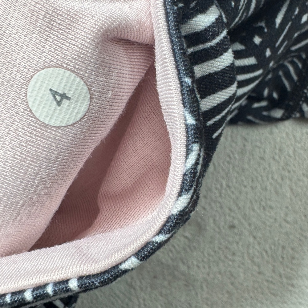 Lululemon Wunder Under Pant *Full-On Luxtreme Pretty Palm Black Angel Wing 4 - Picture 16 of 16